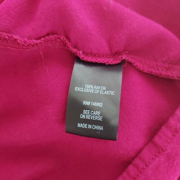 Torrid Challis Cold Shoulder Plum Top Size 5X - Picture 6 of 10